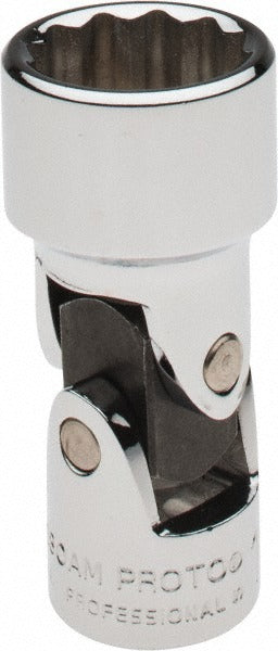 PROTO Proto J5280AM 17mm 12-point 3/8 Drive Hand Socket