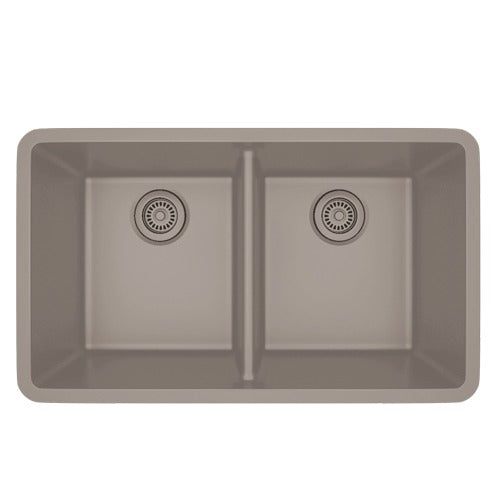 DAKOTA Dakota Plumbing GSE-QC5050LD-W Undermount Kitchen Sink White