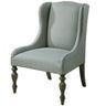 UTTERMOST Uttermost 23120 Filon Wing Chair Seaglass Hardwood