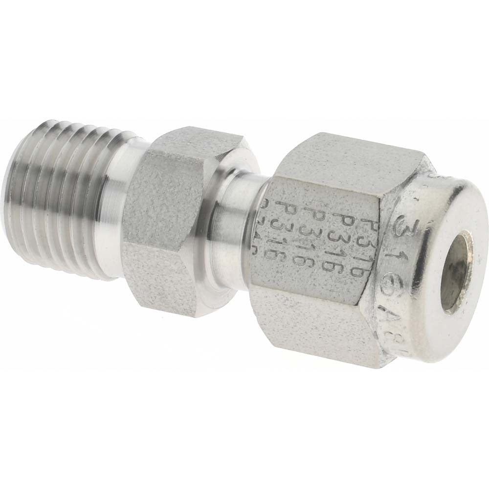 PARKER Parker 3MSC2N-316 Compression Tube Connector 1/8-27 Npt