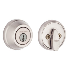 KWIKSET Kwikset 780-15.STRKP Single Cylinder Deadbolt Satin Nickel