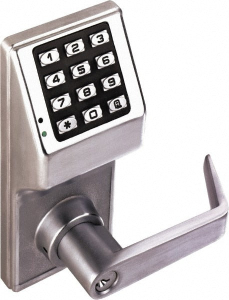 ALARM LOCK Alarm Lock DL2700 US26D Lever Lockset Key Override Brushed Chrome
