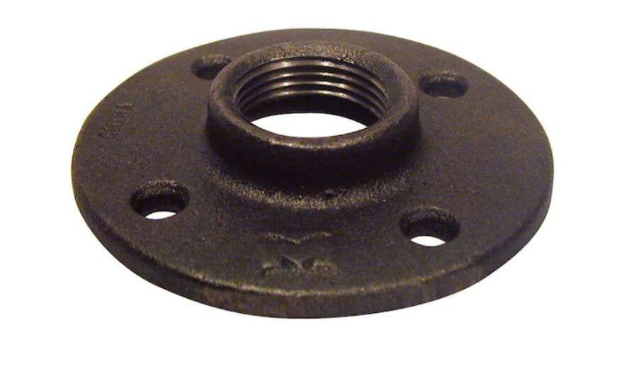 SOUTHLAND Southland 521-604HP 3/4 in. Malleable Iron Floor Flange (1-Pack)