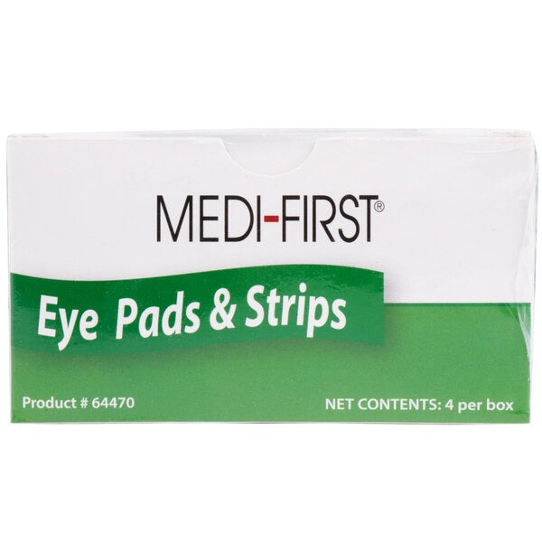 MEDI-FIRST Medi-first 64470 Sterile Eye Pads 4 Pack