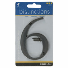HILLMAN Hillman Fasteners 843246 4 Inch Bronze House Number 6