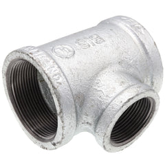EVERFLOW Everflow GMRT2004 Reducing Tee Galvanized Malleable (2 inches x 1-1/4 inches)