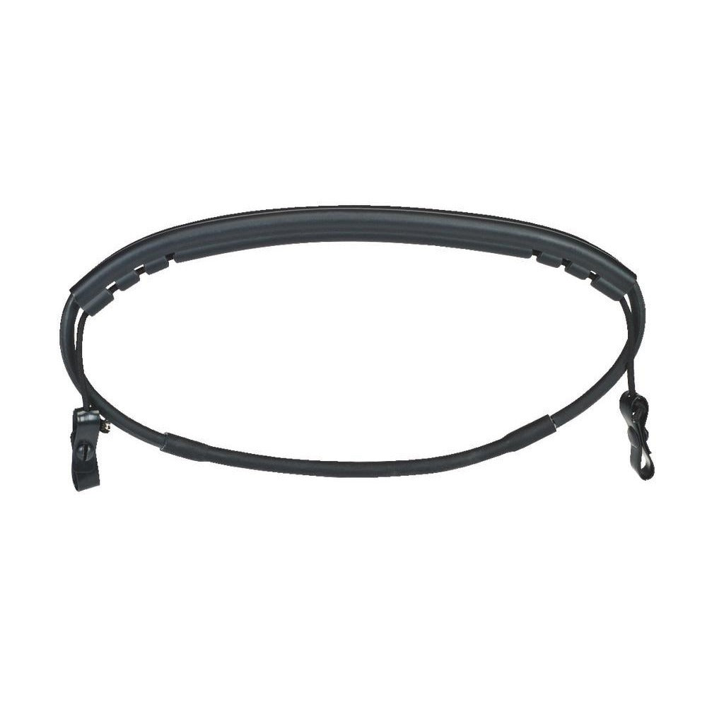 MSA SAFETY Msa 459458 Hard Hat Goggle Retainer Neoprene Black