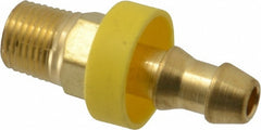 EATON Eaton 10004B-102 Barbed Hose Male Connector 1/4 in Brass