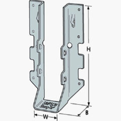 SIMPSON STRONG-TIE Simpson Strong Tie LUS26-2Z Double 2x6 Joist Hanger