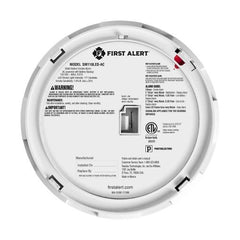 FIRST ALERT First Alert SM110LED-AC Hardwired Photoelectric Smoke Alarm 10-Year Battery Backup (1-Pack) 7020BSL