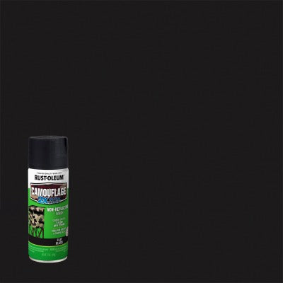 RUST-OLEUM Rust-oleum 1916-830 Camouflage Black Spray Paint 12 Oz