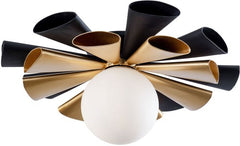 VARALUZ Varaluz 372S01MMBFG Daphne 1 Light 60W (18 in) 372S01MMBFG