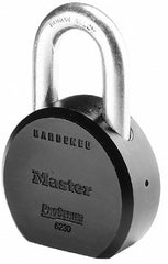 MASTER LOCK Master Lock 6230KALH-10G001 Solid Steel Padlock 2.5in