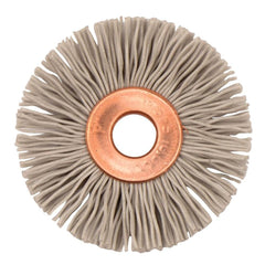 WEILER Weiler 16310 Wheel Brush 1-3/8 in Crimped Nylon 500 Grit