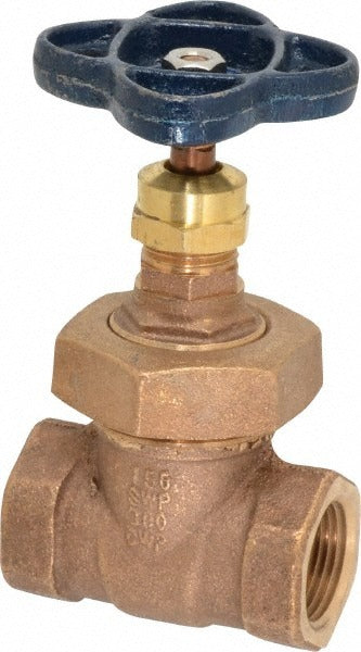 NIBCO Nibco NL1T008 Gate Valve 3/4 Inch Threaded Bronze 150 Psi