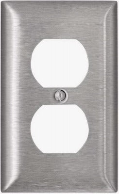 LEVITON Leviton Mfg Co R50-00SL8-000 Single Gang Ss Wall Plate