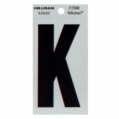 HILLMAN Hillman Fasteners 839500 Adhesive Letter K 3 Inches
