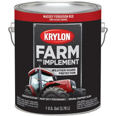 KRYLON Krylon K01968008 Brush-on Paint 1 Gal Massey Ferguson Red