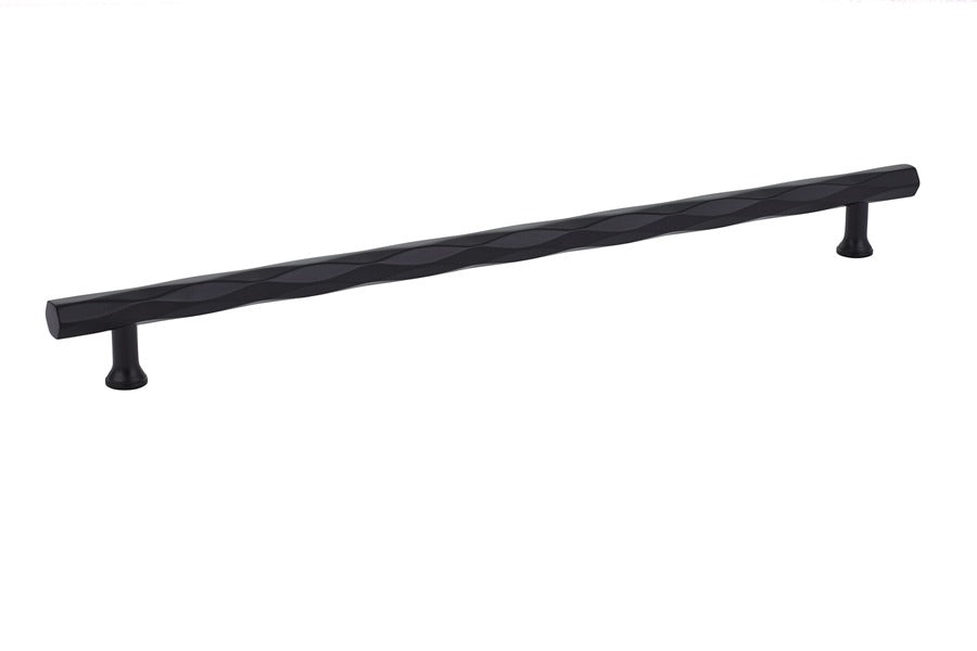 EMTEK Emtek 86491US19 Cabinet Pull 12in Center Flat Black