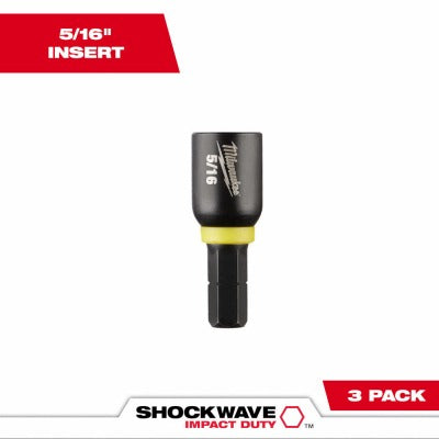 MILWAUKEE Milwaukee 49-66-4513 5/16 Inch Magnetic Nut Driver 3 Pack