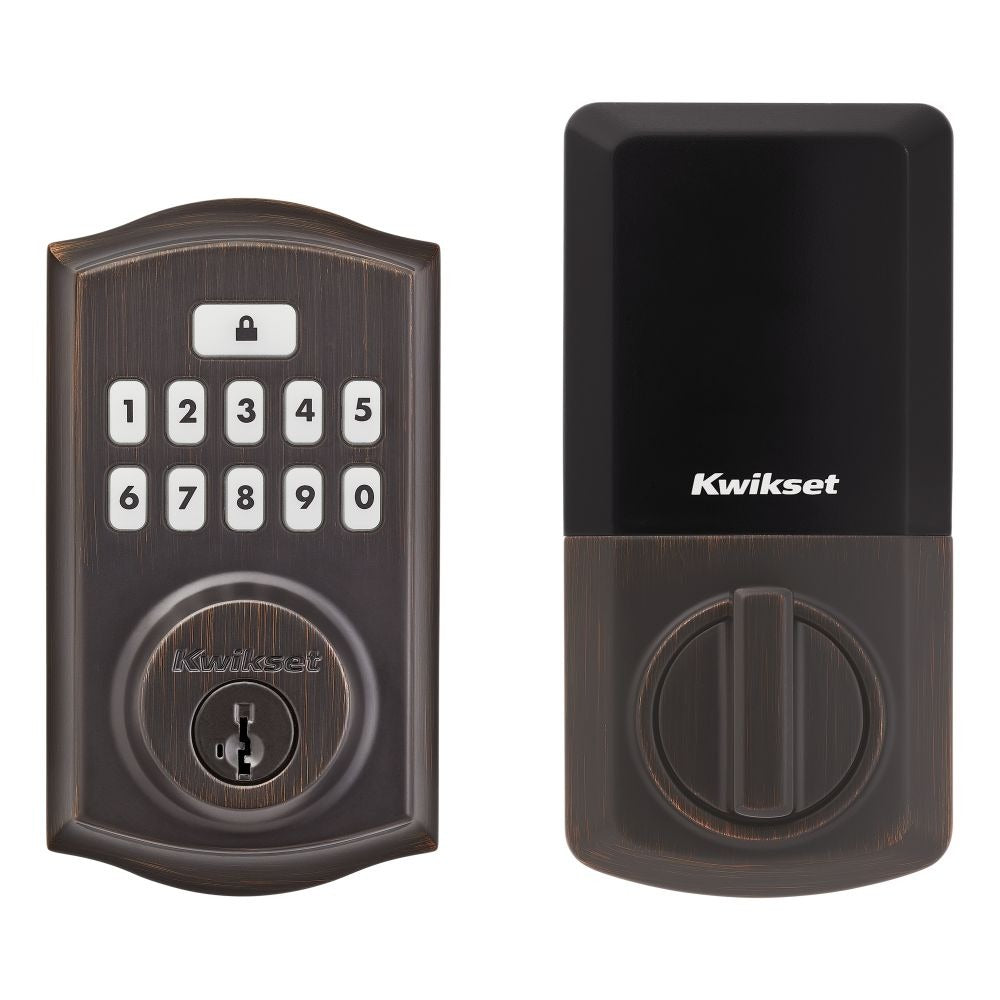 KWIKSET Kwikset 9260TRL-11PS Smartcode Keypad Deadbolt Venetian Bronze
