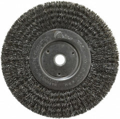 WEILER Weiler 93616 Wheel Brush 6 Inch Crimped Carbon Steel