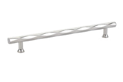 EMTEK Emtek 86431US14 Cabinet Pull 8in Center Polished Nickel