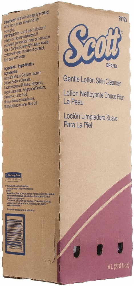KIMBERLY-CLARK Scott 91721 Gentle Lotion Skin Cleanser 8.0 L 2 Pack