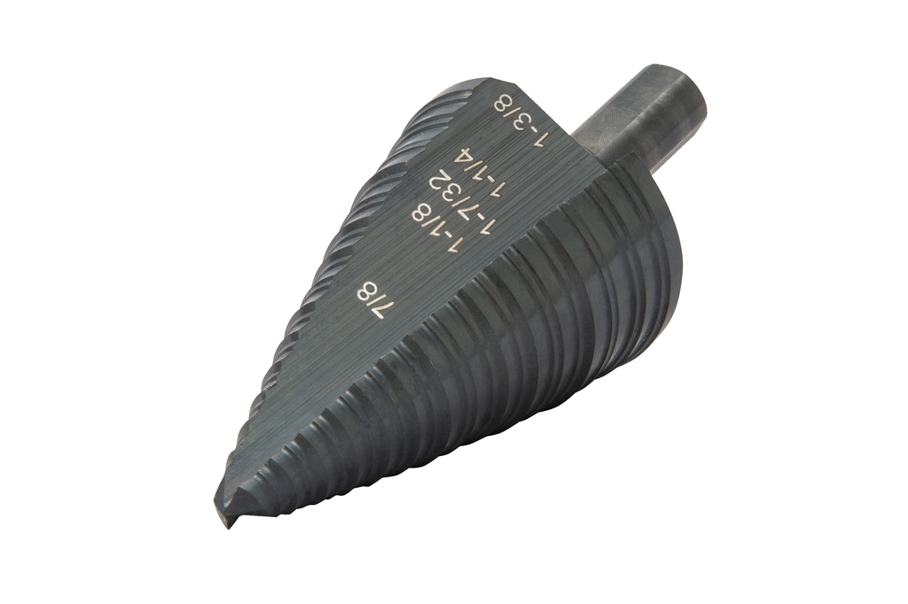 GREENLEE Greenlee GSB12 Step Bit 1-3/8 (No.12) Metal Cutter for 1/2 Drill Chucks