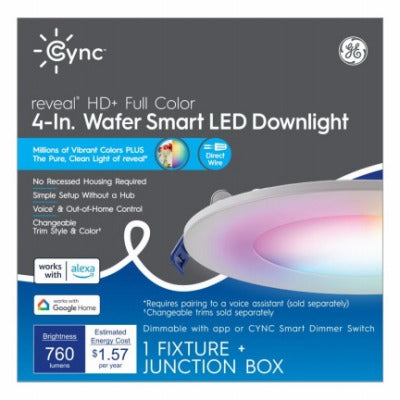 GE G E Lighting 93130205 Led Wafer Bulb 14W Dimmable