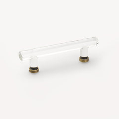EMTEK Emtek 86724US7 Bar Glass Cabinet Pull French Antique Brass