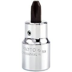 PROTO Proto J5404 Phillips Screwdriver Socket 1/2 in Drive