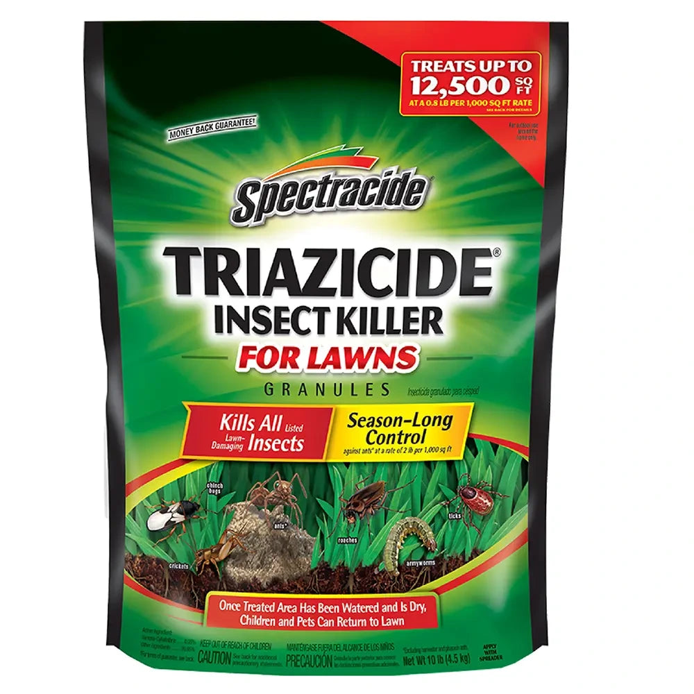 SPECTRACIDE Spectracide HG-53944 Triazicide Insect Killer for Lawns Granules 10 lb