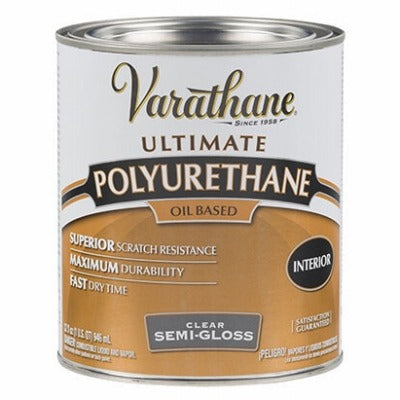 RUST-OLEUM Rust-oleum 6041H Varathane Interior Polyurethane Semi Gloss Qt