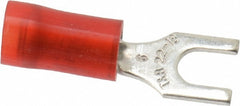 THOMAS & BETTS Thomas Betts RA18-6F Fork Terminal Red 6 Stud 600V