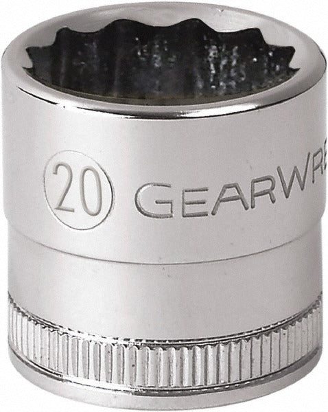 GEARWRENCH Gearwrench 80814D 32mm 1/2 Drive 12 Point Hand Socket