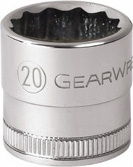 GEARWRENCH Gearwrench 80814D 32mm 1/2 Drive 12 Point Hand Socket