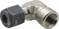 PARKER Parker 4-2 Dbz-ss Compression Female Elbow 1/8 in Fnpt Ss