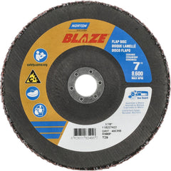 NORTON Norton 66261183495 Flap Disc 40 Grit Type 29 7 Inch
