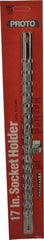 PROTO Proto J2571 Socket Clip Rail 16 Piece 1/4 Inch Drive