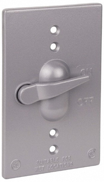 THOMAS & BETTS Thomas Betts CCT-T Aluminum Switch Box Cover