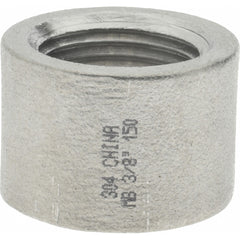 MERIT BRASS Merit Brass K411H-06 Pipe Half Coupling 3/8 in 304 Ss