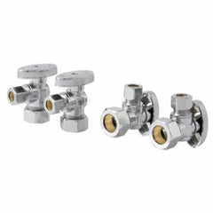 SHARKBITE Sharkbite COMPA1238Z4 Ball Valve 1/2x3/8 Compression 4 Pack
