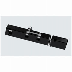 NATIONAL HARDWARE National Mfg N166-001 6 Inch Lockable Security Bolt Black