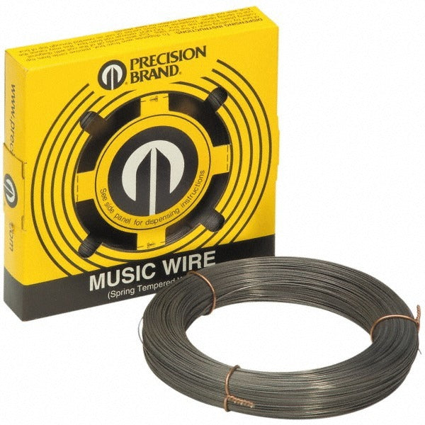 PRECISION BRAND Precision Brand 21010 Music Wire Coil Gauge 1 0.01 in 3749 Ft