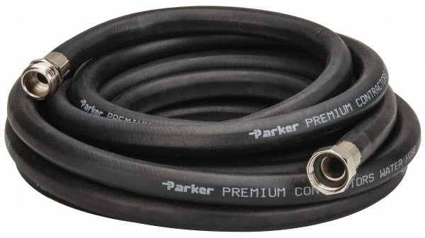 PARKER Parker PR5825 Rubber Water Hose 25 Ft 3/4 Ght 125 Psi