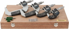 MITUTOYO Mitutoyo 293-961-30 Electronic Outside Micrometer Set 4 Piece
