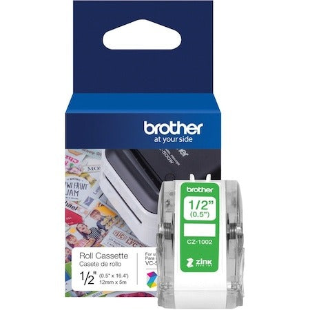 BROTHER Brother BRTCZ1002 Continuous Label Roll 12mm x 5m