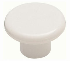 AMEROCK Amerock BP802PW Cabinet Knob 1.25 Inches White