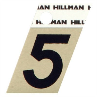 HILLMAN Hillman Fasteners 840484 Adhesive House Number 5 6 Pack